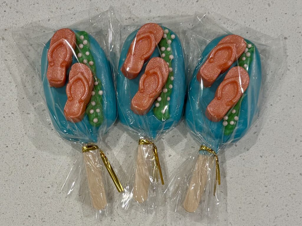 beach flip flops small batch