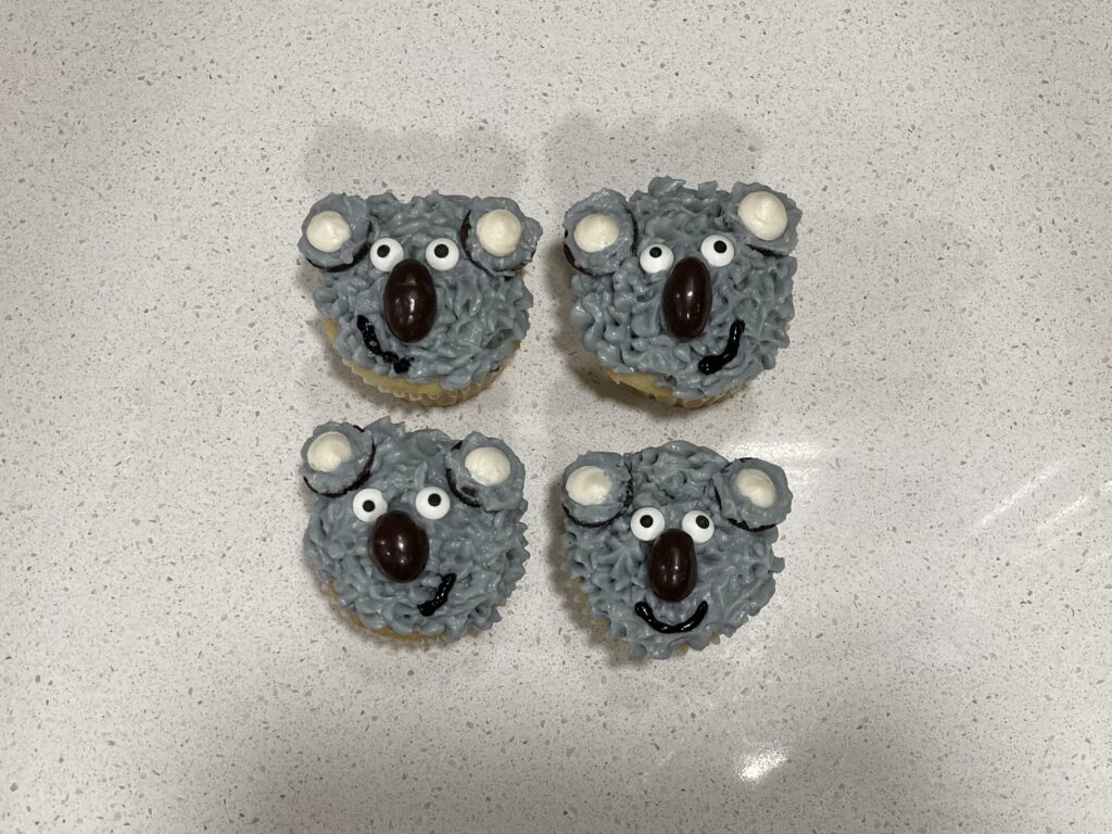 koala cupcakes 1