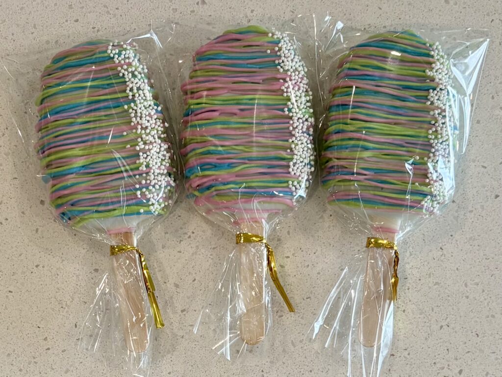 neon fun multi color drizzle