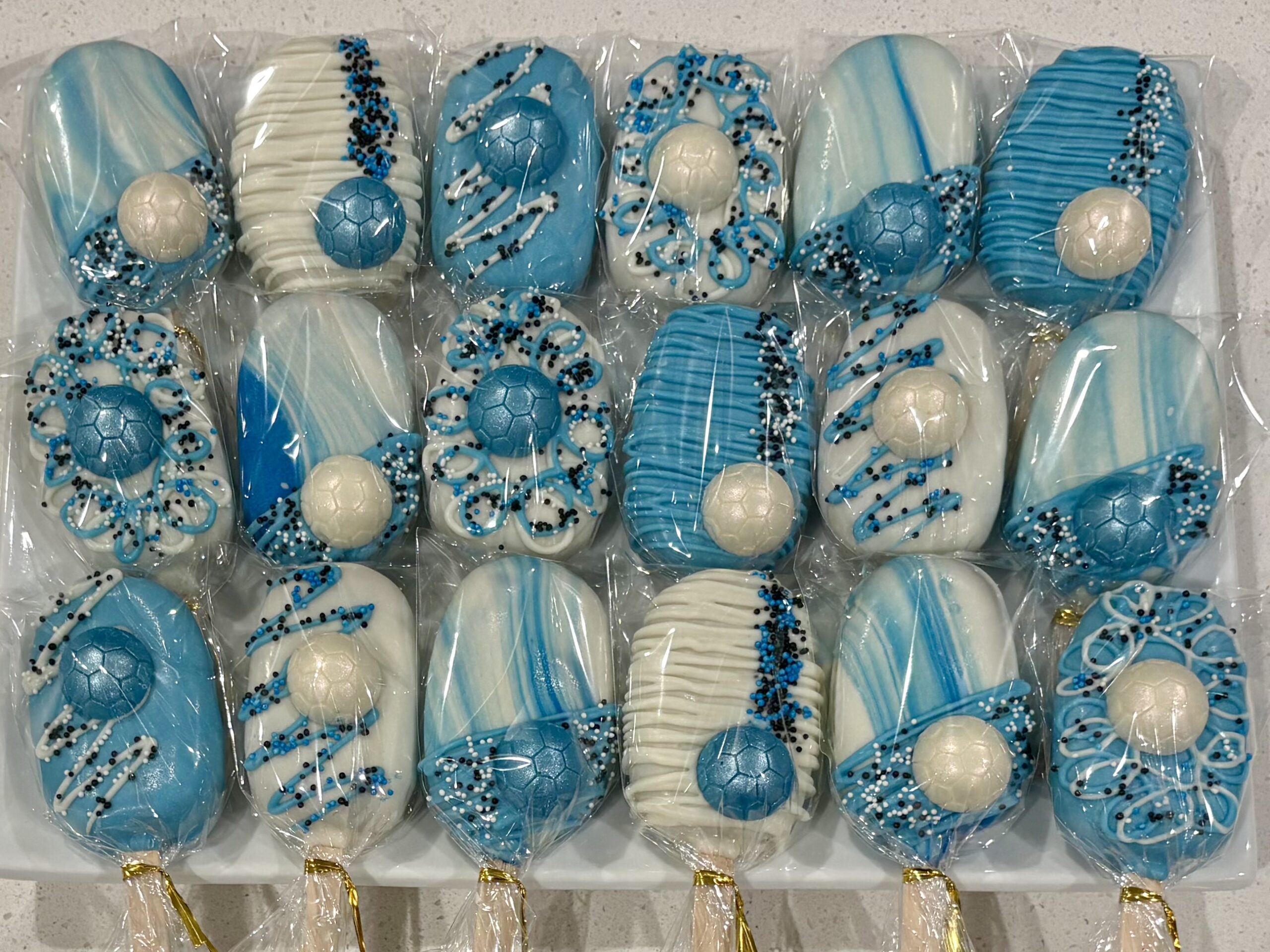 blue soccer large mix batch