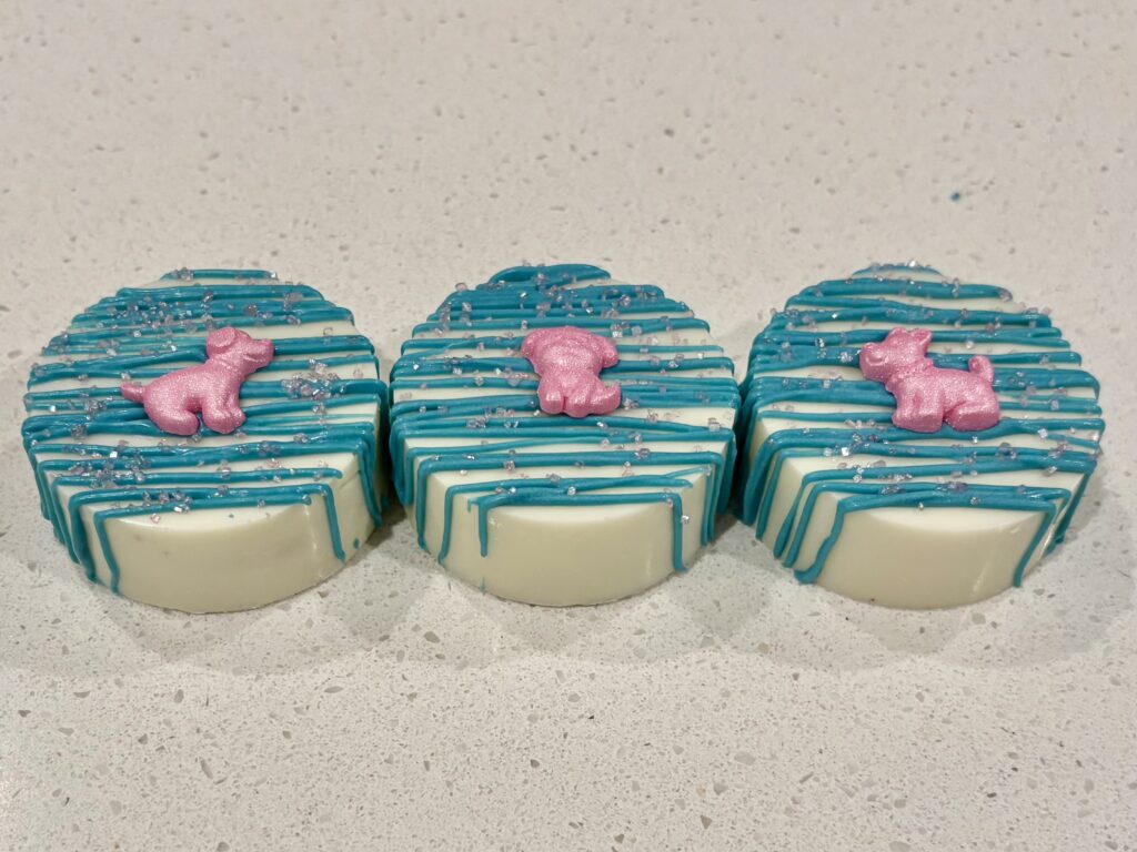 pinkteal dog side view small batch